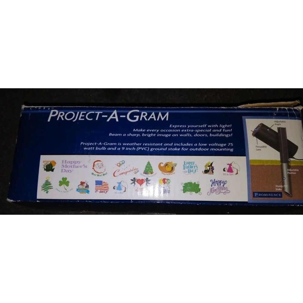 Project-A-Gram Weather-Resistant Outdoor Projector - Picture 2 of 2